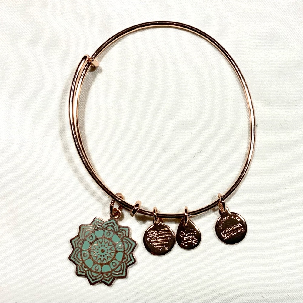 Alex & Ani charm bracelet “Heart Chakra” circa 2018